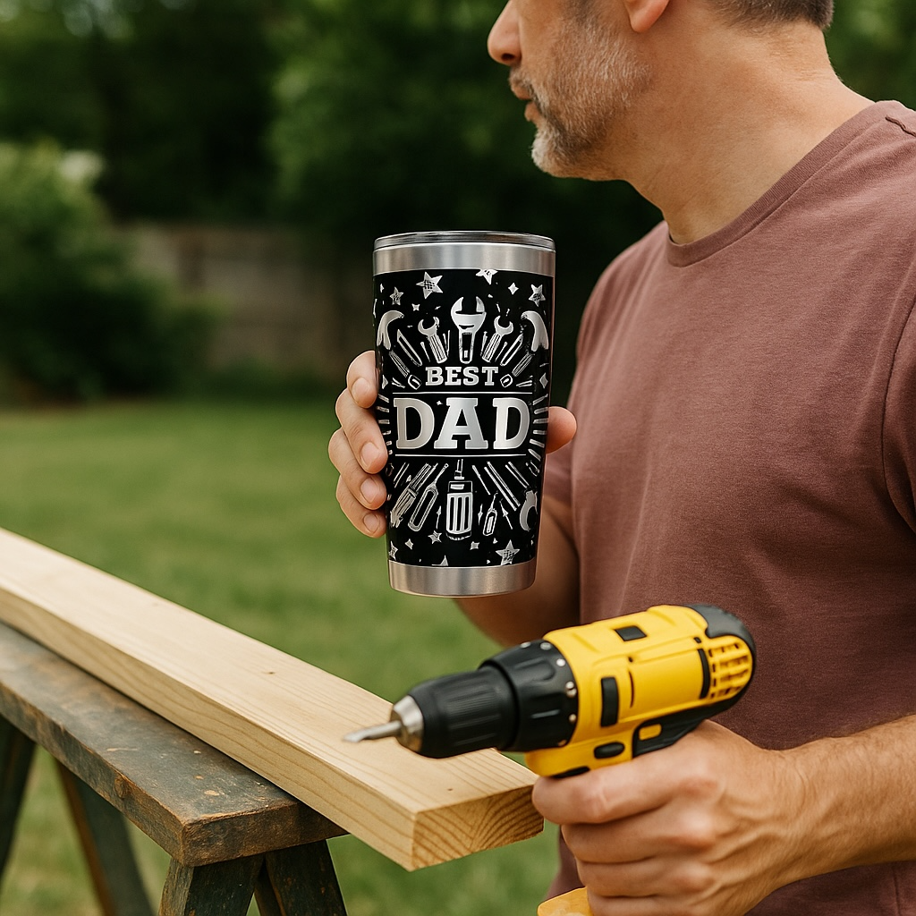 Best Dad Tumbler