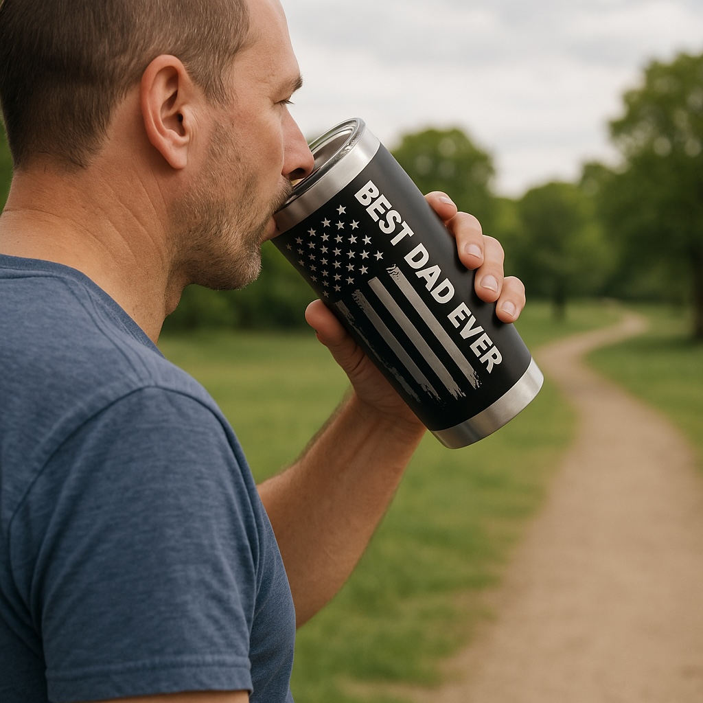 Best Dad Ever Tumbler