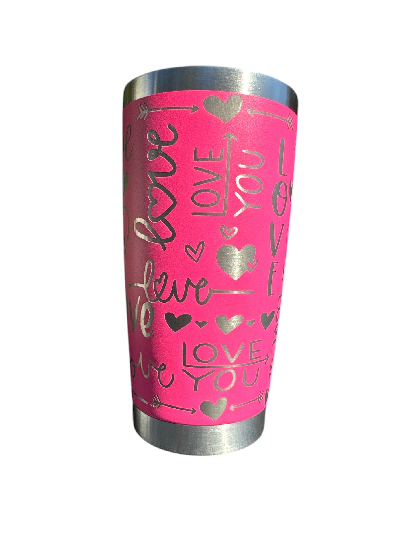Love and Hearts 20oz Tumbler