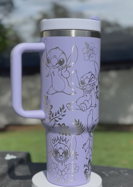 Stitch Character 40oz tumbler